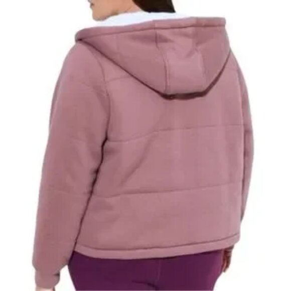 Size 0: Torrid Fleece Fur Lined Bomber - Picture 5 of 8